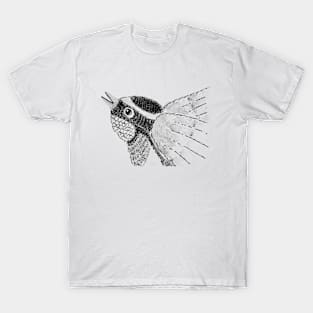 Sparrow hand drawn art work T-Shirt